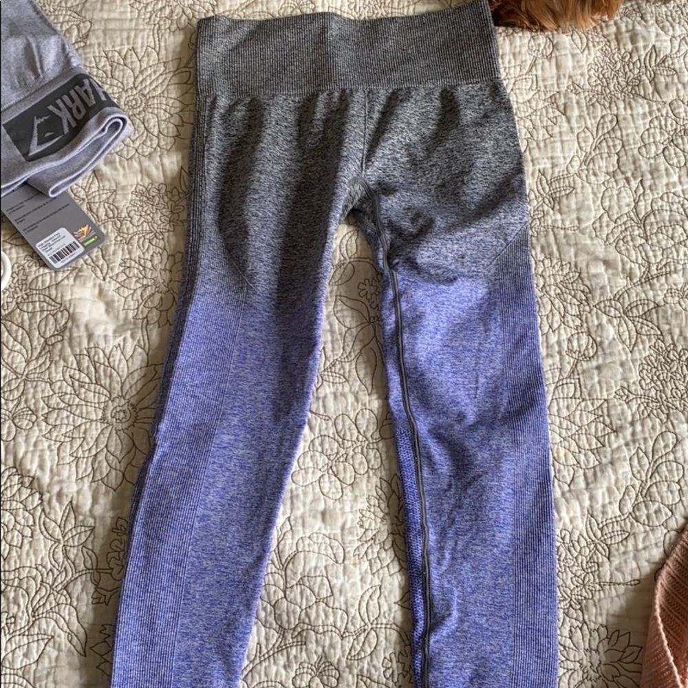 Ombré gym shark leggings